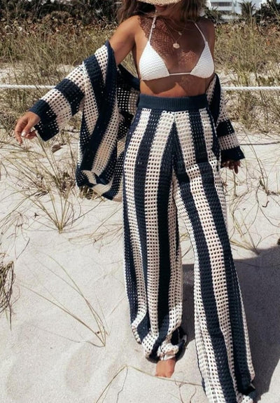 Thea | Crochet Knit Lounge Set