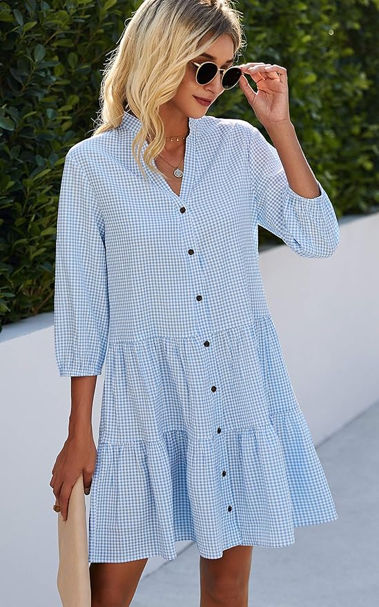 Shanna | Elegantes Midi-Kleid für den Alltag