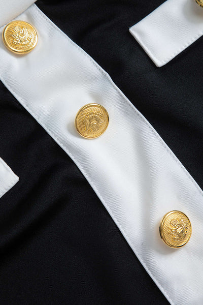 Karina | Elegantes Zweiteiler-Set mit Button-Detail & Minirock