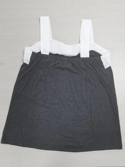 Malinda - Ärmelloses Oberteil Mit Knöpfen