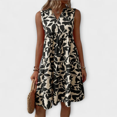 Tasha - Florales Fließendes Kleid