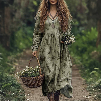 Martha – Romantisches Vintage-Blumenkleid