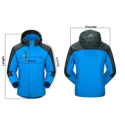 Wintero - Wasserdichter Wintermantel Männer – Winddicht, Leicht, Outdoorjacke