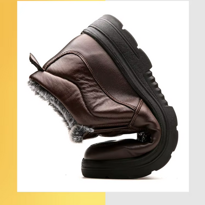Snowina - Herren Winterstiefel mit Warmfutter und rutschfester Sohle