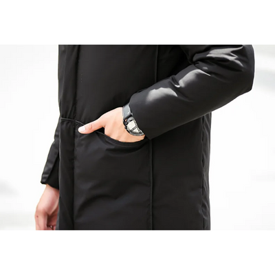 Windhof - Parka Winterjacke Herren – Lang, Winddicht, Mit Kapuze