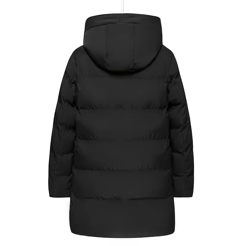 Quilmax - Pufferjacke Herren mit Kapuze und winddichter, wasserabweisender Funktion
