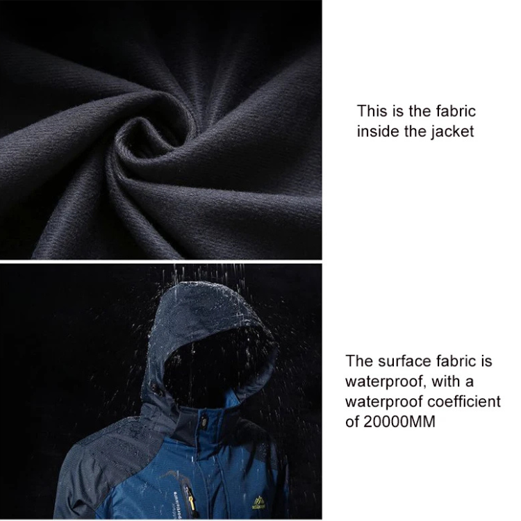 Sturmix - Wasserdichter Wintermantel Männer – Fleece Gefüttert, Winddicht, Outdoor