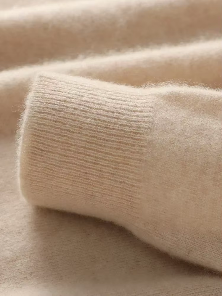 Nordman - Wollpullover Herren – Praktischer Strickpullover mit Zipper-Kragen