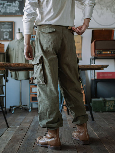 Ibrahim – Armee Hose M-47 Aus Fischgräten Twill