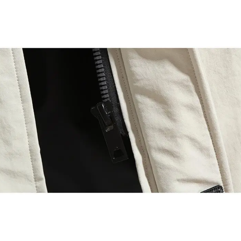 Starkon - Langer Wintermantel Herren Daunenmantel Dick Gefüttert Mit Kapuze