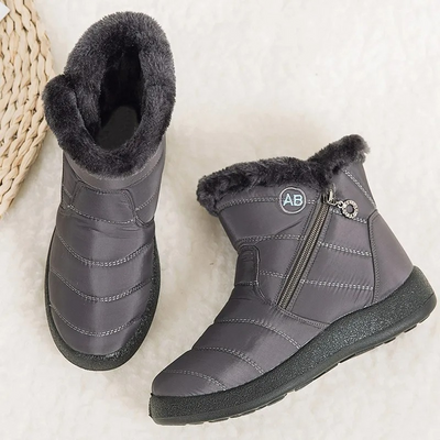 Stivola - Damen Winterstiefel wasserdicht mit Fellfutter und Reißverschluss