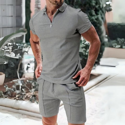 Persephone | Herren Zweiteiler Sommer Set Muskel Shirt mit Shorts