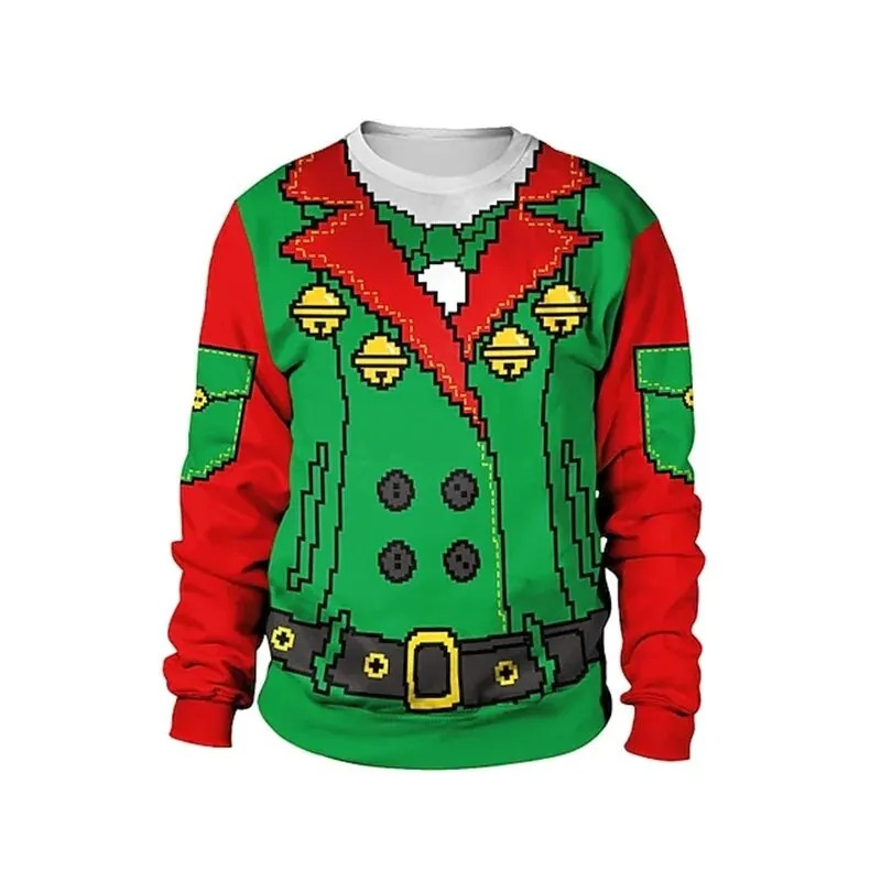 Frohfla - Kreativer Weihnachtspullover – Perfekt für die Weihnachtszeit