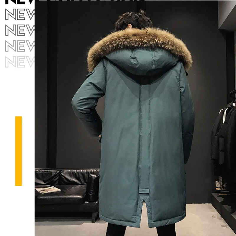 Trotman - Parka Winterjacke Herren – Warm, Wetterfest, Outdoorjacke