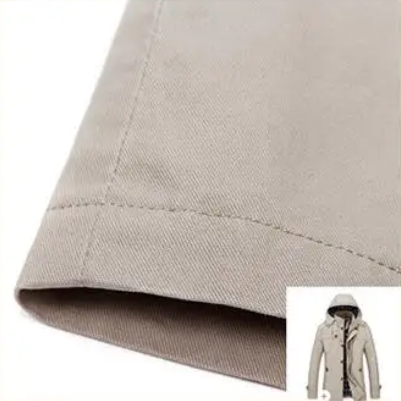 Waldorn - Parka Winterjacke Herren – Lang, Warm Gefüttert, Mit Kapuze