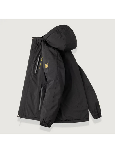 Driftix - Wasserdichter Wintermantel Männer – Wetterfest, Warm Gefüttert, Mit Kapuze