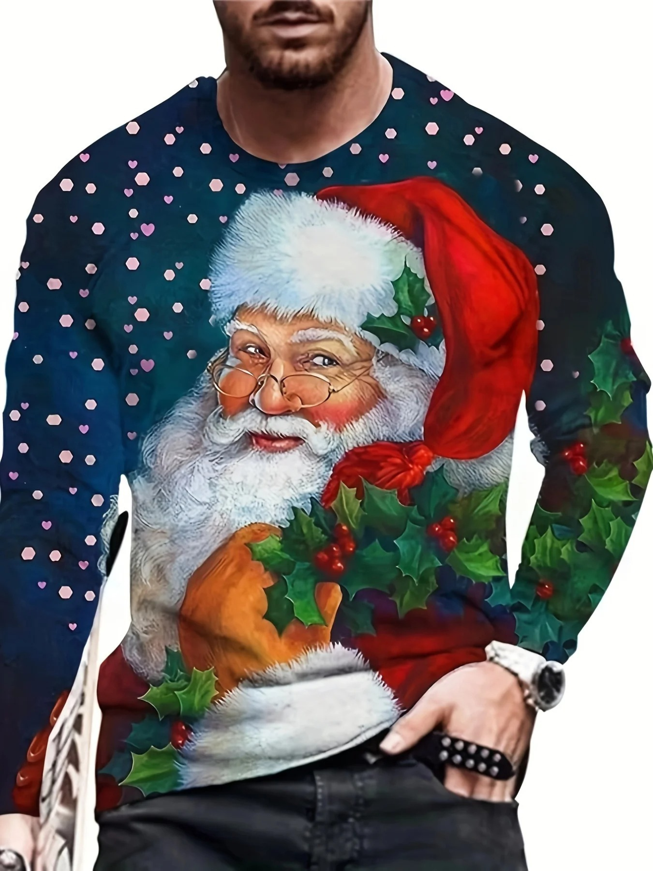 Festorn - Kreativer Weihnachtspullover – Perfekt für die Weihnachtszeit