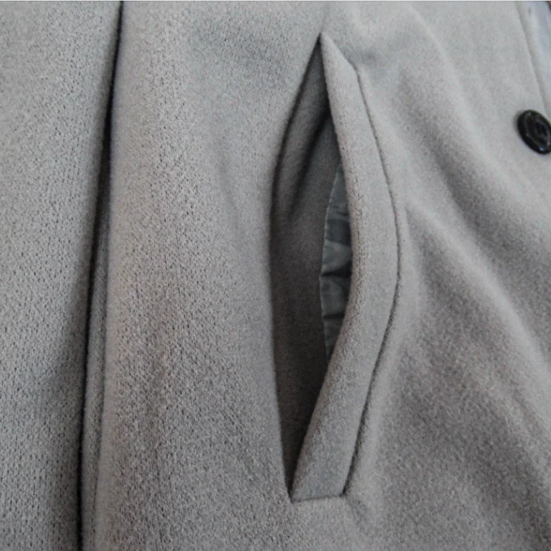 Waldbor - Klassische Mantel Jacke Herren – Eleganter Herbst Winter Übermantel