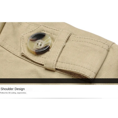 Arctjak - Langer Mantel Herren Klassischer Wollmantel Mit Revers und Taschen