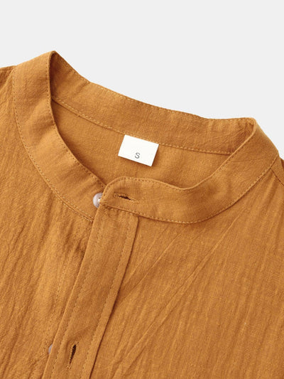 Stephany | 2-teiliges Leinen-Set mit langen Ärmeln