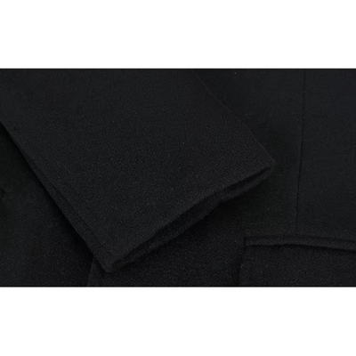 Altegru - Mantel Jacke Herren Lang Eleganter Wollmantel Slim Fit