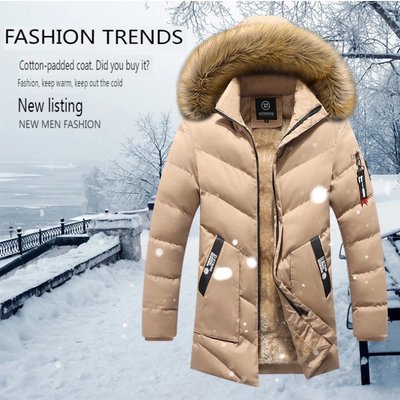 Weissak - Parka Winterjacke Herren – Wetterfest, Outdoorjacke, Fleece Innenfutter