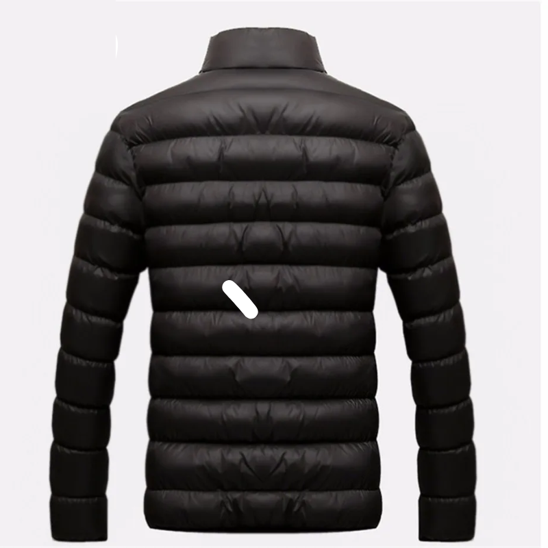 Zindrak - Gewattierte Jacke Herren Winddicht Dick Gefüttert Winterjacke