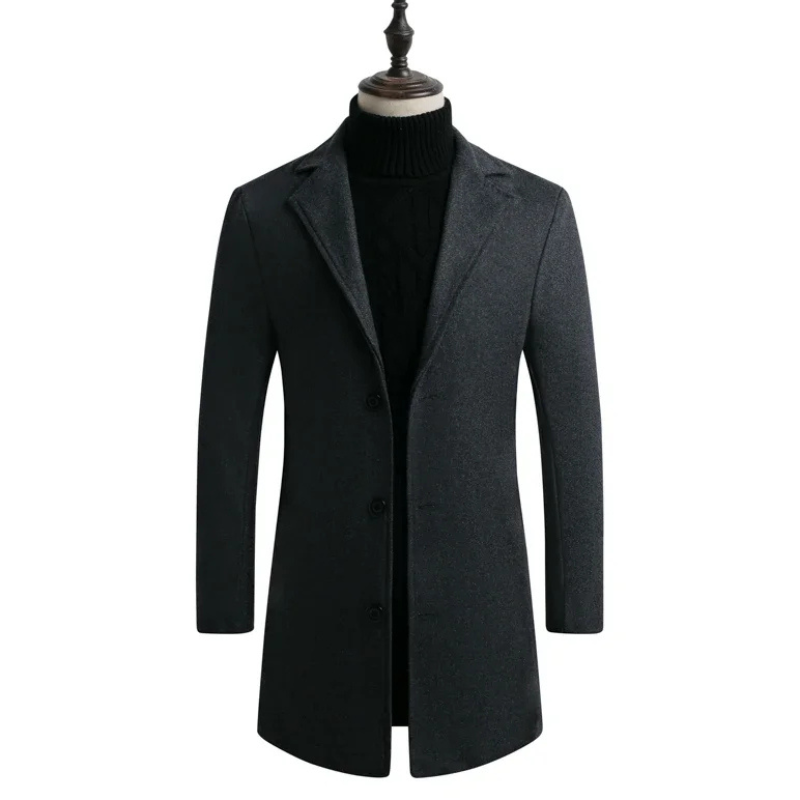 Sturmon - Mantel Jacke Herren – Eleganter Slim-Fit Blazer für Herbst und Winter