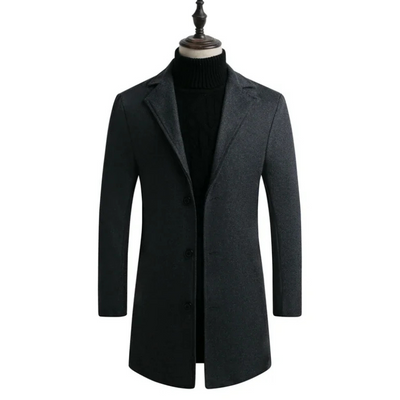 Sturmon - Mantel Jacke Herren – Eleganter Slim-Fit Blazer für Herbst und Winter