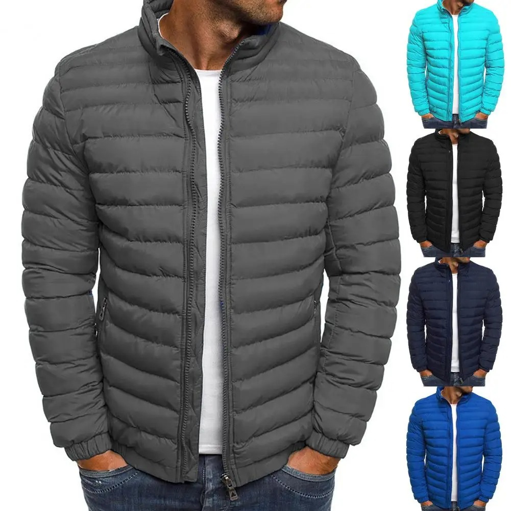 Frostek - Pufferjacke Herren Mit Kapuze Dick Gefüttert Winterjacke