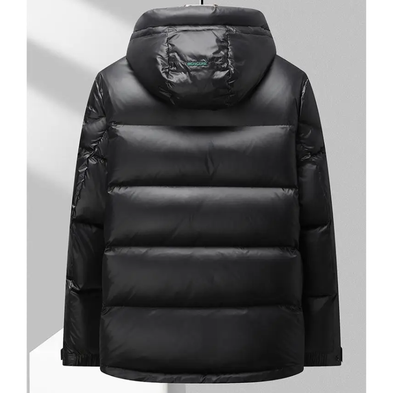 Arctmax - Daunenjacke Herren Warm Gefüttert Winterjacke Mit Fleecekragen