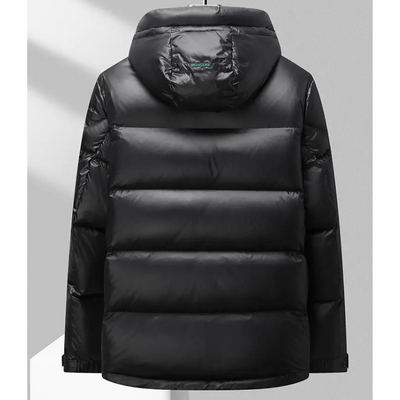 Arctmax - Daunenjacke Herren Warm Gefüttert Winterjacke Mit Fleecekragen