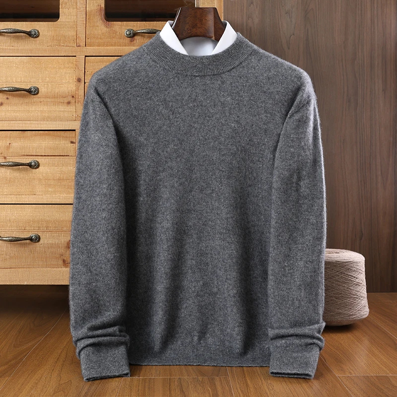 Feinher - Wollpullover Herren – Bequemer Strickpullover für Alltag & Büro