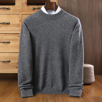 Feinher - Wollpullover Herren – Bequemer Strickpullover für Alltag & Büro
