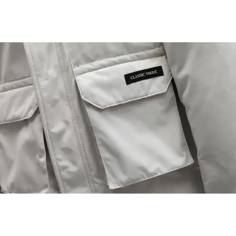 Nebelak - Parka Winterjacke Herren – Fleece Gefüttert, Winddicht, Mit Kapuze