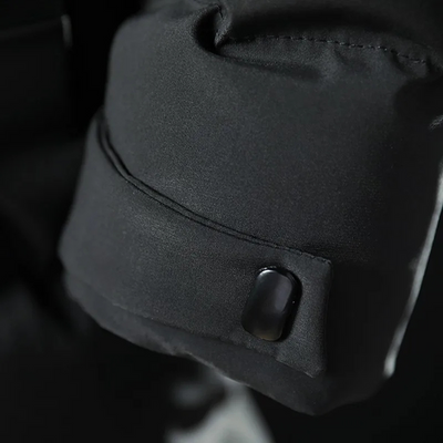 Trauwol - Langer Wintermantel Herren – Warmer Daunenparka mit Kapuze und Taschen