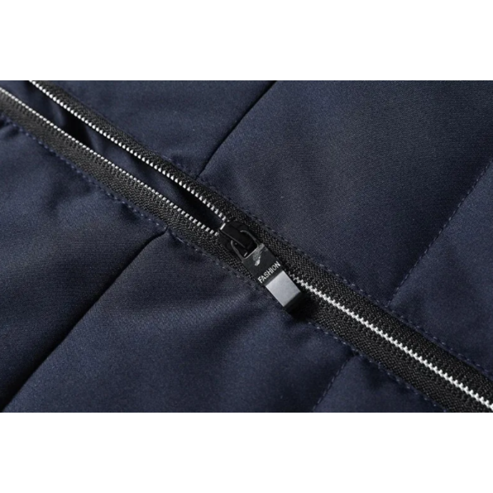 Ralvenn - Gewattierte Jacke Herren Leicht Gefüttert Übergangsjacke Mit Reißverschluss