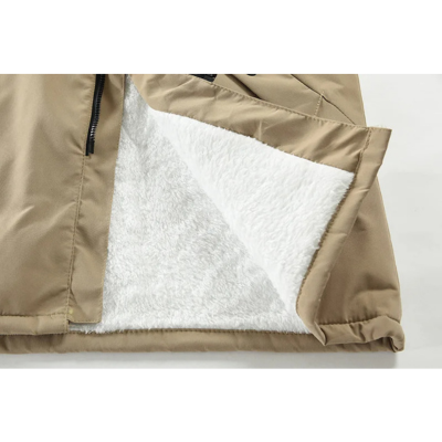 Krausen - Parka Winterjacke Herren – Lang, Warm Gefüttert, Winddicht