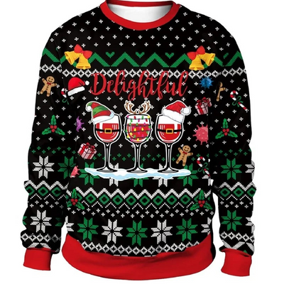 Wärmtru - Festlicher Weihnachtspullover – Perfekt für die Weihnachtszeit