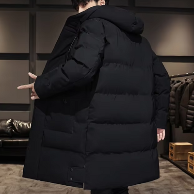 Puffero - Leichte Pufferjacke Herren mit Kapuze und isolierendem Design