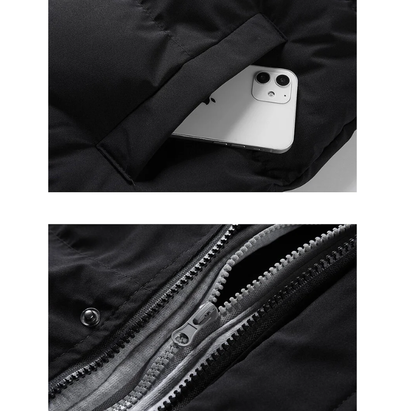 Bergtor - Pufferjacke Herren Leicht Gefüttert Übergangsjacke Mit Reißverschluss