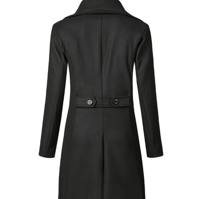 Gravend - Stilvolle Mantel Jacke Herren – Doppellagiger Winter Trenchcoat