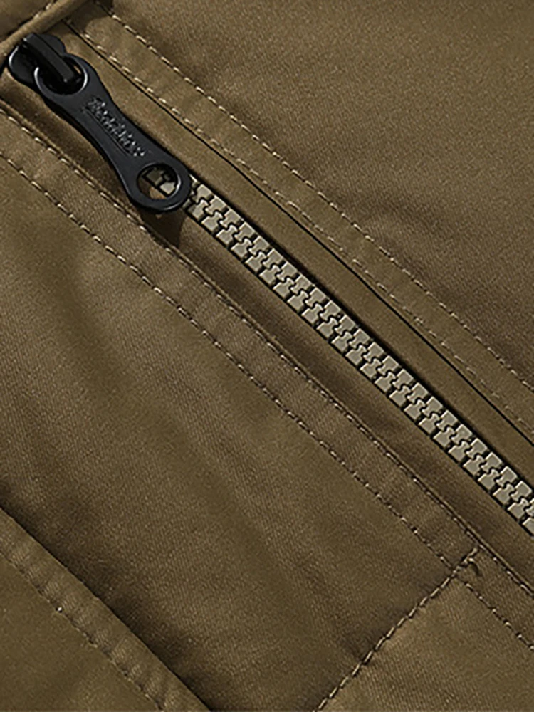 Strömik - Parka Winterjacke Herren – Warm Gefüttert, Winddicht, Mit Kunstfellkapuze