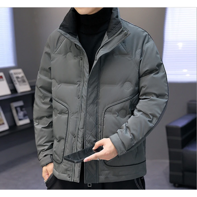 Wintexx - Daunenjacke Herren Warm Gefüttert Winddicht Mit Kapuze