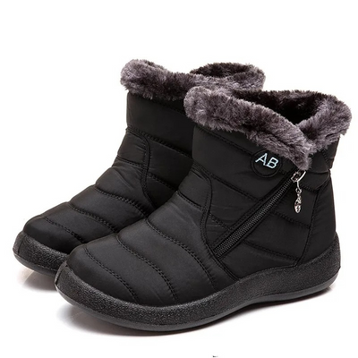 Stivola - Damen Winterstiefel wasserdicht mit Fellfutter und Reißverschluss