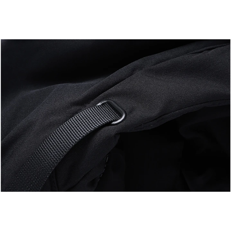 Eismund - Langer Wintermantel Herren Warm Gefüttert Mit Kapuze Winddicht