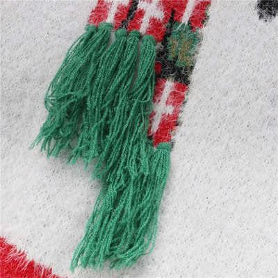 Strifun - Festlicher Weihnachtspullover – Design mit Baum und Geschenken