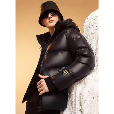 Nordlux - Daunenjacke Herren Wasserabweisend Winterjacke Kapuze Gefüttert