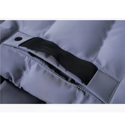 Wärmog - Pufferjacke Herren Mit Kapuze Warm Gefüttert Winterjacke