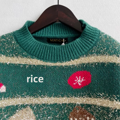 Winzwol - Weihnachtspullover – Lustiges Katzendesign, Festlich, Unisex